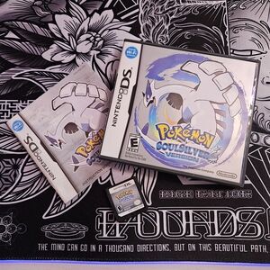 Pokémon Soul Silver Nintendo DS Game - with PokeWalker and Original Box